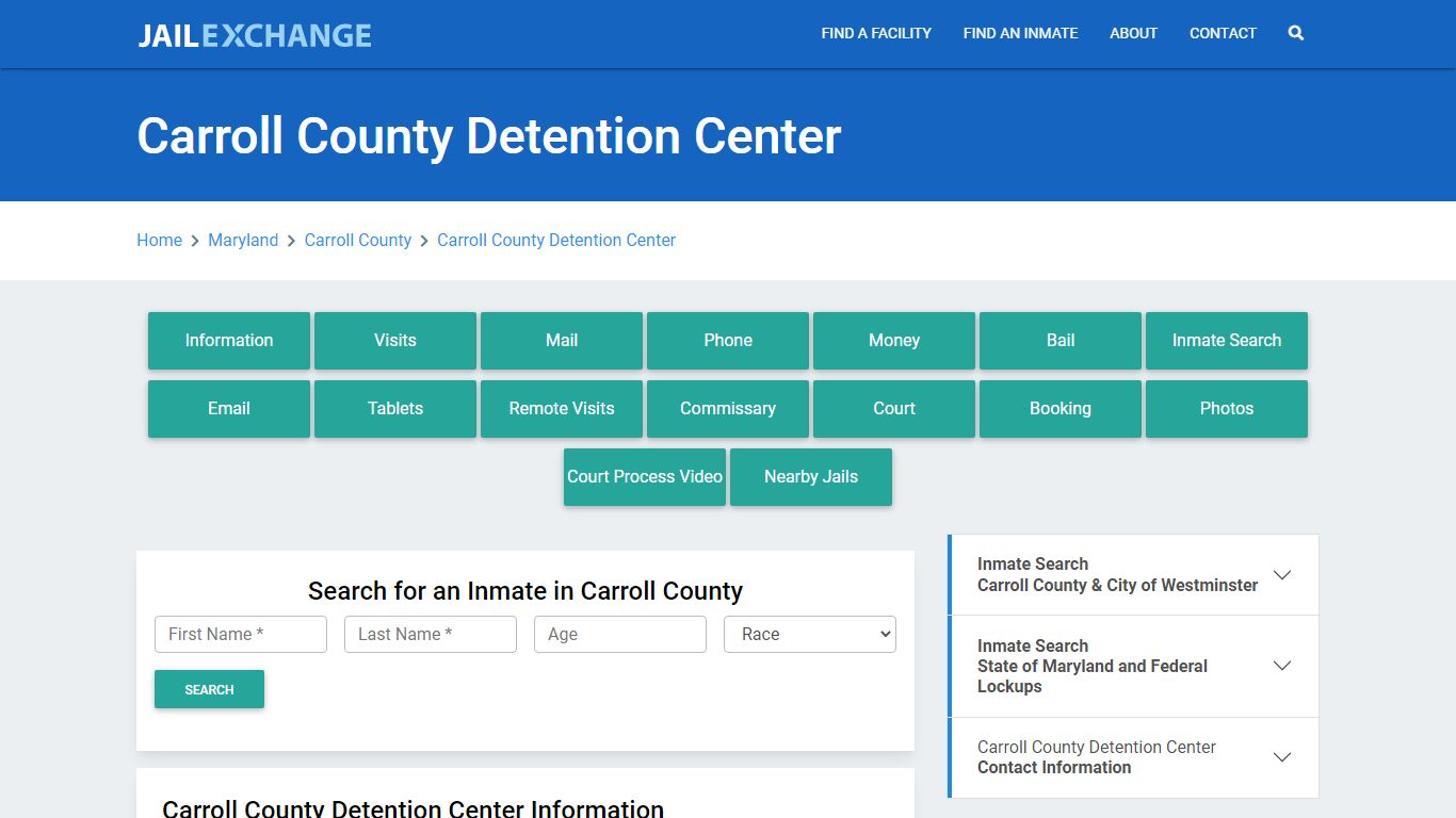 Carroll County Detention Center - Jail Exchange